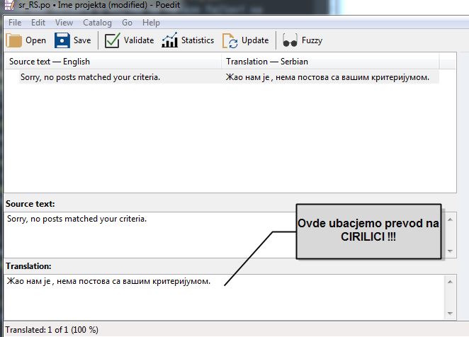 poedit prevod